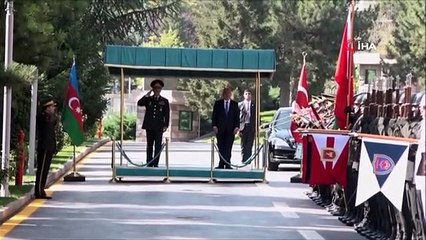 Bakan Güler Azerbaycanlı mevkidaşı ile bir araya geldi
