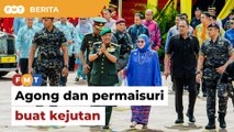 Agong dan permaisuri buat kejutan, mencemar duli santuni rakyat