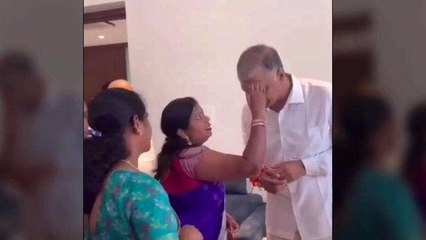 సిద్ధిపేట: మంత్రి హరీష్ రావుకి రాఖీ కట్టిన మహిళలు