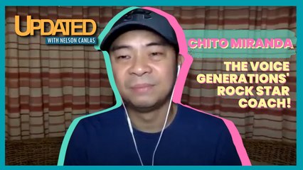 Chito Miranda, The Voice Generations' rock star coach! | Updated with Nelson Canlas