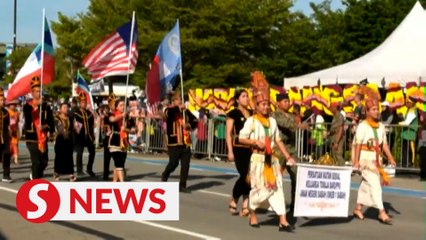 Malaysians throng National Day celebrations in Sabah