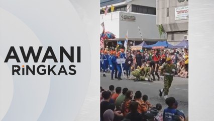 AWANI Ringkas: Anggota RELA rebah ketika pebarisan