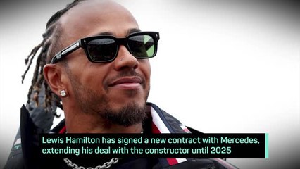 Breaking News - Hamilton signs news Mercedes contract