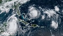 Hurricanes Idalia And Frankin Seen From Space In Amazing Satellite Time-lapses