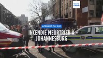 Des dizaines d'adultes et d'enfants ont péri dans un incendie qui a ravagé un immeuble de Johannesburg la nuit dernière, le dernier bilan faisant état de 73 morts.