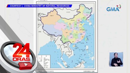 2023 "Standard Map" daw ng China na umaangkin sa buong South China Sea, hindi kikilalanin ng Pilipinas | 24 Oras