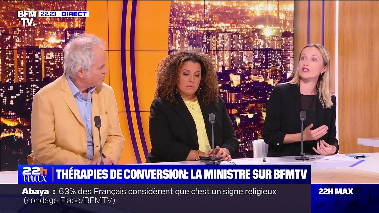 Bérangère Couillard, ministre déléguée chargée de l'Égalité entre les femmes et les hommes, sur BFMTV le mercredi 30 août 2023.
