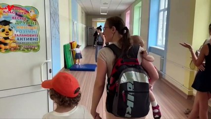 Ukrainians Return Home for New School Year Accepting ‘Reality of our Existence'