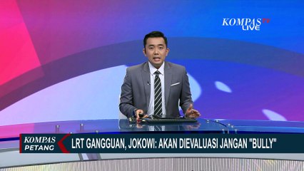 Presiden Jokowi Imbau Masyarakat untuk Tunggu Evaluasi dan Dukung LRT Jabodebek: Jangan 'Bully'