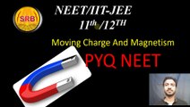 NEET PYQs | Moving Charge And Magnetism | Physics Neet | Weekly Test | magnetism important for NEET