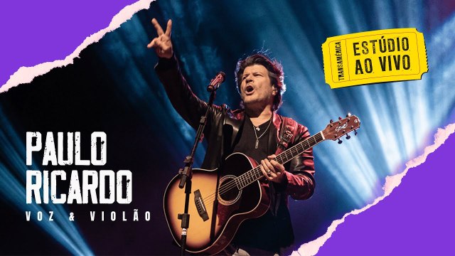 Estúdio Ao Vivo Transamérica - Paulo Ricardo - 01/09/2023