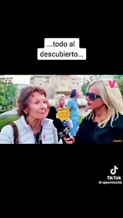 Ángeles Maestro desmontando la falsa pandemia
