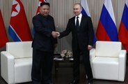 Vladimir Putin and Kim Jong-un swap letters
