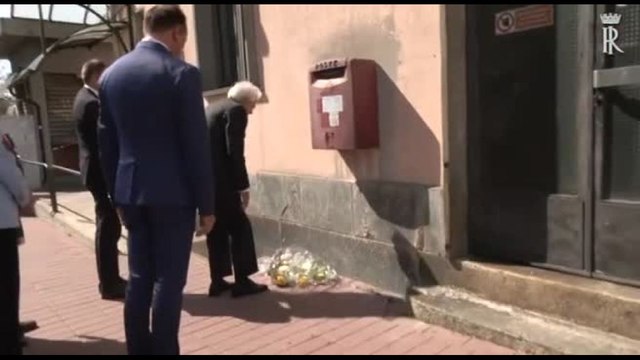 Brandizzo, Mattarella alla stazione rende omaggio a vittime