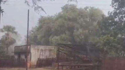 ఆసిఫాబాద్: జిల్లా కేంద్రంలో భారీ వర్షం