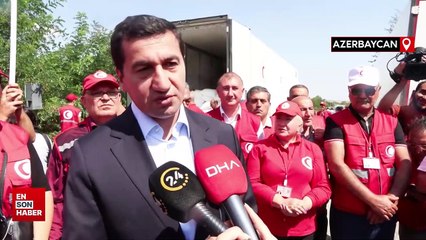Azerbaycan’dan Karabağ'daki Ermenilere yardım tırı