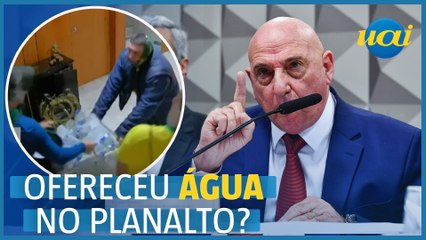 GSI ofereceu água para bolsonaristas no Planalto? G. Dias responde