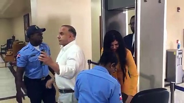 Llegada de la diputada Rosa Amalia Pilarte y Micky López a la SCJ