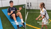 Luka Modric’in kızı, Arda Güler’e antrenman yaparken yardımcı olduğu anlar sosyal medyada viral oldu