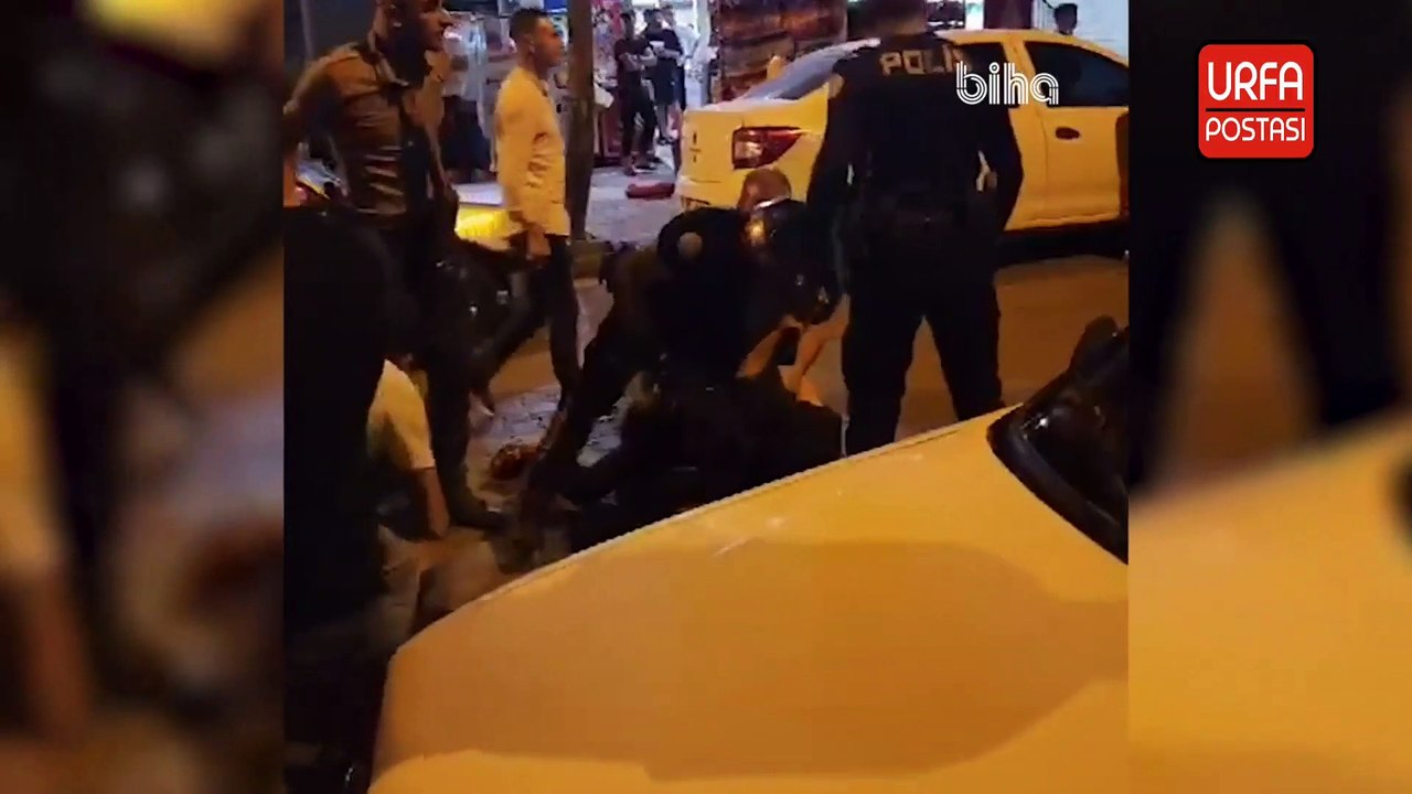 Şanlıurfa'da kadınların kavgası kamerada