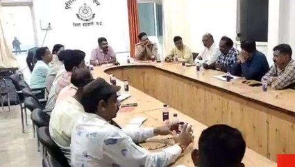 बड़वानी: शिव डोला समिति की प्रशासन के साथ बैठक, सुरक्षा के रहेंगे पुख्ता इंतजाम