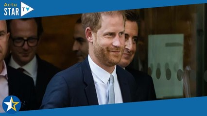 Personne autour de moi ne pouvait m’aider  le prince Harry se confie sur l'attitude distante de l