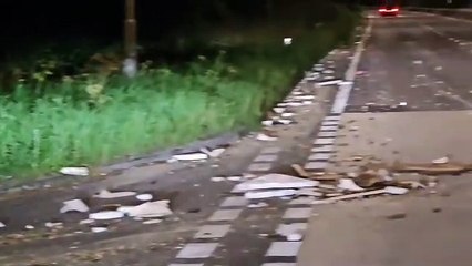 A27 closed for hours after lorry sheds load in West Sussex
