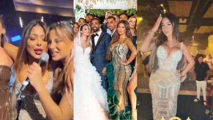 Maeva Ghennam floute Marwa Merazka sur une photo du mariage de Magali Berdah