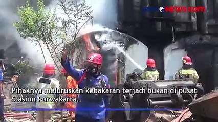 PT KAI DOAP 2 Bandung Minta Maaf soal Kebakaran 9 Gerbong