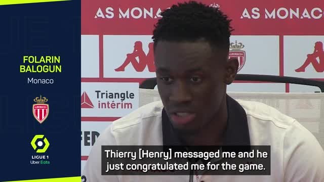 What Thierry Henry said to Balogun after Monaco switch