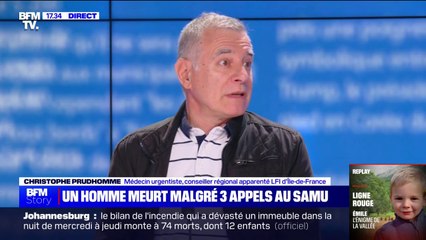 Urgences: "On chiffre le nombre de morts évitables à 1500 ou 2000 personnes par an" selon Christophe Prudhomme