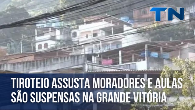 Tiroteio assusta moradores e aulas são suspensas em bairro da Grande Vitória