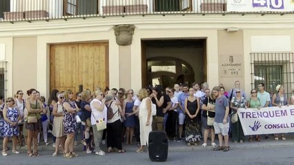 Alzira y Carcaixent (Valencia) recuerdan a Raquel