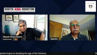 Indo Canadian professor Rajendra Gupta speaks with Mayank Chhaya on the age of the universe | SAM Conversation