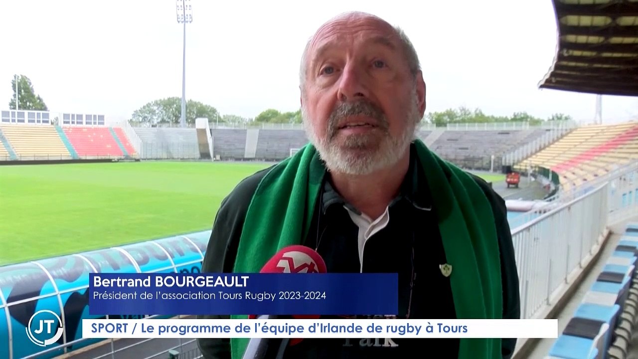 SPORT / Le programme de l'équipe d'Irlande de rugby à Tours