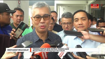 Dibincang Oktober ini - Tengku Zafrul