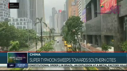 China: Typhoon Saola caused severe damage in Hong Kong