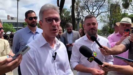 Governador Zema visita feira do Festival Internacional da Cozinha Mineira Contemporânea no Palácio da Liberdade