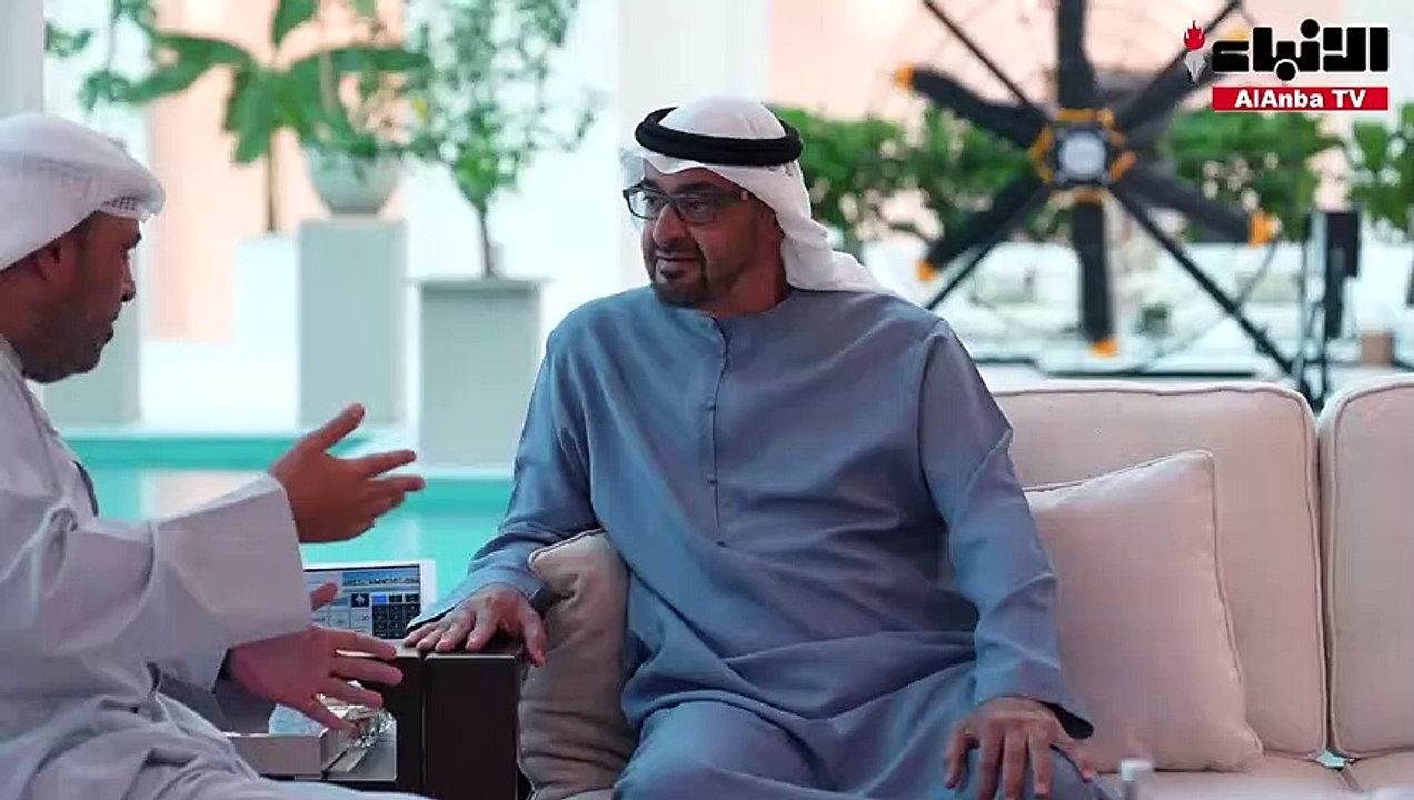 رئيس دولة الإمارات العربية المتحدة صاحب السمو الشيخ محمد بن زايد استقبل نائب رئيس مجلس الوزراء ووزير الدفاع الشيخ أحمد الفهد في قصر الشاطئ