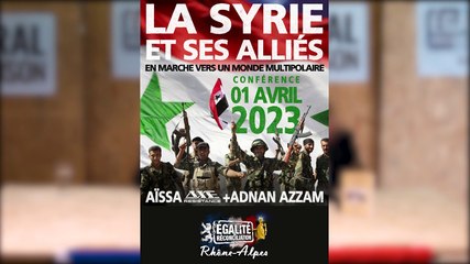La Syrie et ses alliés.