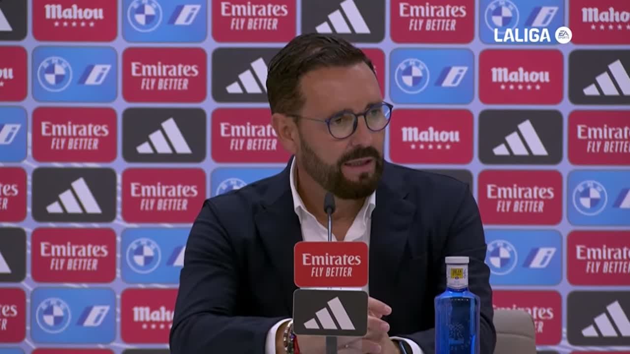 Rueda de prensa de Bordalas tras el Real Madrid 2 - Getafe 1