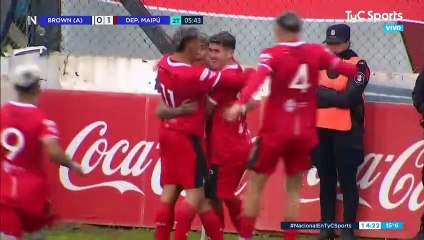 El gol de Santi González para abrir el marcador