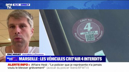 Marseille: les véhicules Crit'air 4 interdits de circulation dans une partie de la ville