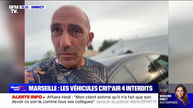 Interdiction des véhicules Crit'Air 4 à Marseille: C'est encore une obligation, c'est encore une contrainte , regrette Nicolas Varenne, chauffeur de taxi