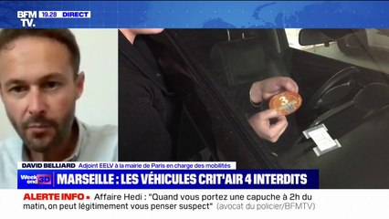 Interdiction des véhicules Crit'Air 4 à Marseille: "C'est une question de santé publique", affirme David Belliard (EELV)