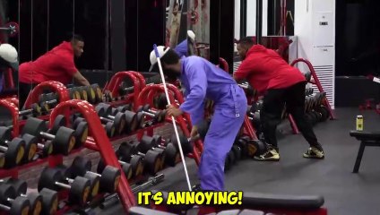 Professional Powerlifter Anatoly GYM PRANK