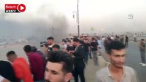 KDP destekçileri kapatılan Kerkük-Erbil yolunun açılması için gösteri düzenledi