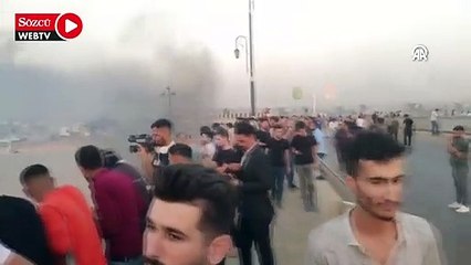 Descargar video: KDP destekçileri kapatılan Kerkük-Erbil yolunun açılması için gösteri düzenledi