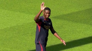 Kolo Muani trains with new PSG team-mates ahead of possible debut versus Lyon