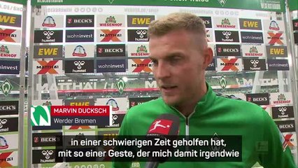 Ducksch: Füllkrug ist ein "geiler Typ"